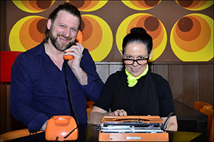 Mieke Devolder en Steven Boussen van eetcafe Orange in Moorsele